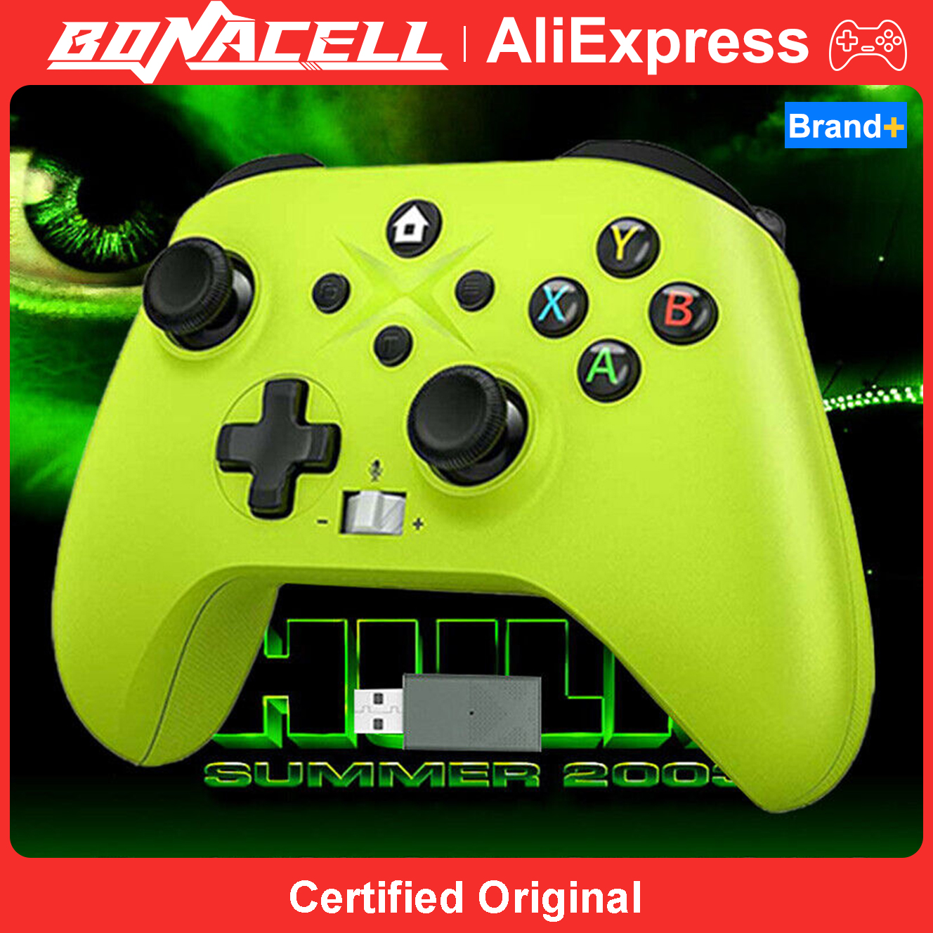 Gaming Keyboard Hall Effect - Wireless Controller W/Gaming Vibration Hall Effect