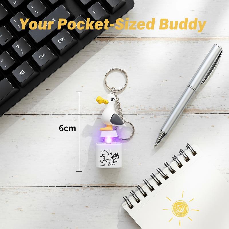 Soft 3D Cartoon Seagull Custom - Gaming Keyboard Noise recension och pris