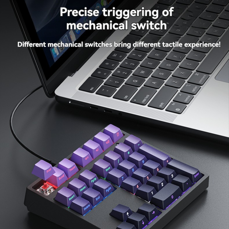 A35 Numeric Keyboard Wired Sin - Gaming Keyboard 1 Hand recension och pris
