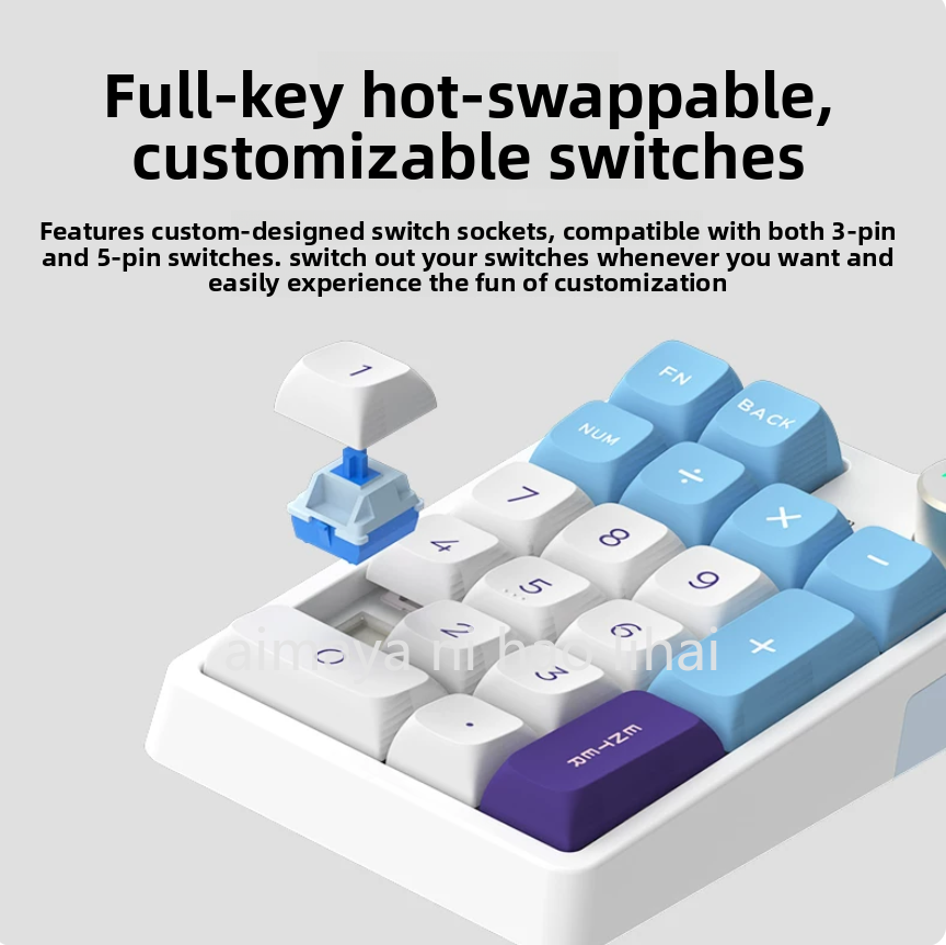 Kzzi K20 Mini Keypad Three Mod - Gaming Keyboard Esports recension och pris