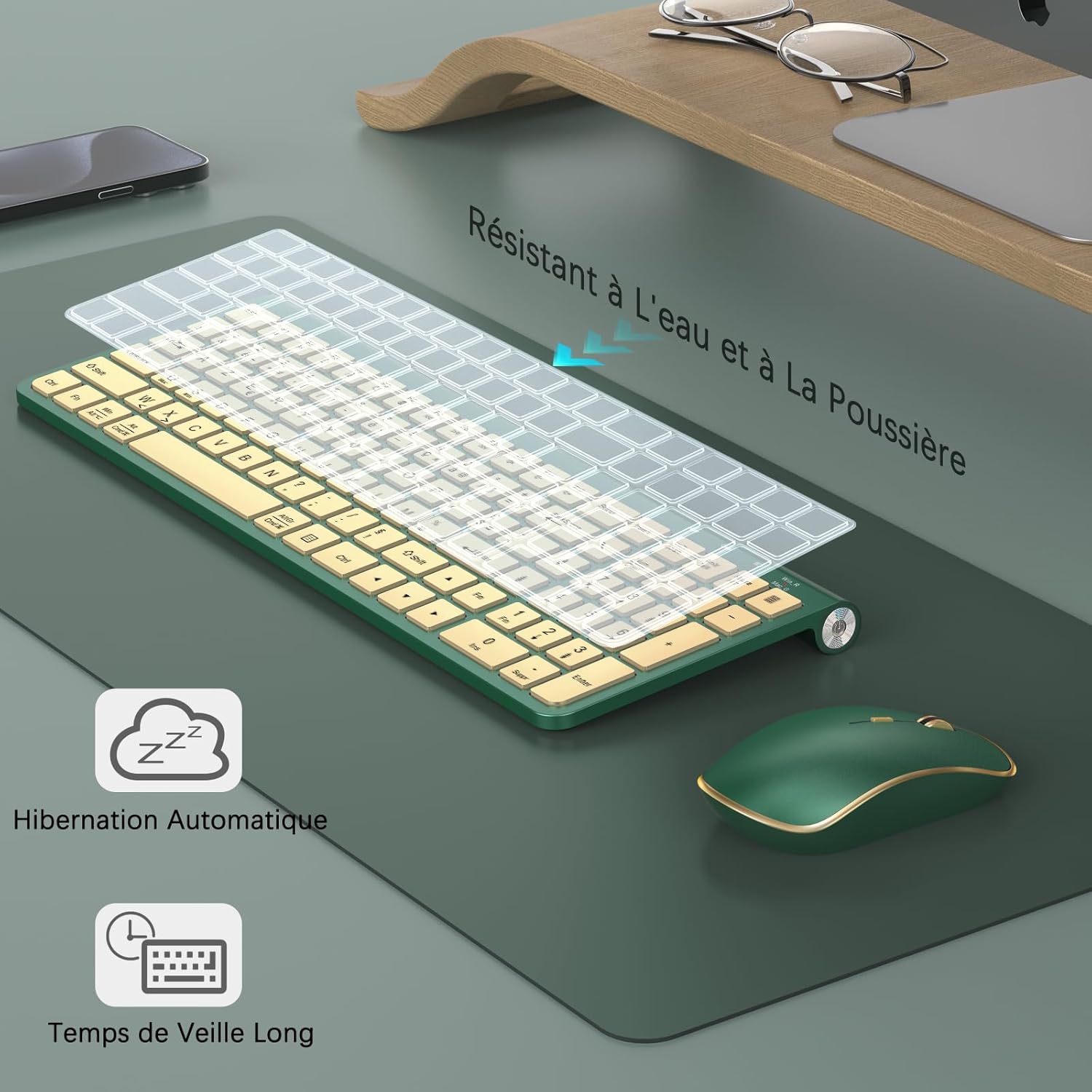 Ergonomic wireless keyboard an - Gaming Keyboard Ergonomic recension och pris