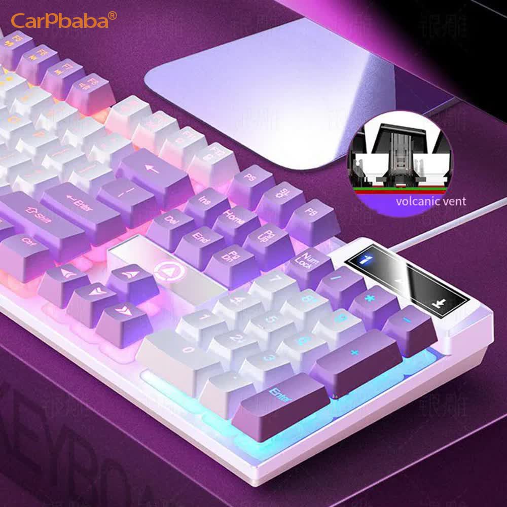 Carpbaba K500 104 Key USB Wire - Gaming Keyboard Brand recension och pris