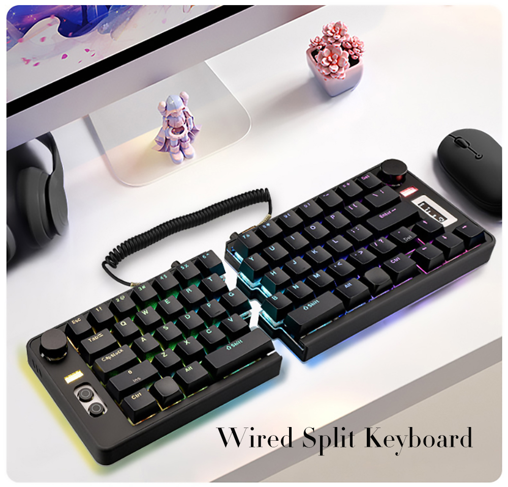 Programmable Ergonomic Split K - Gaming Keyboard 1 Hand recension och pris