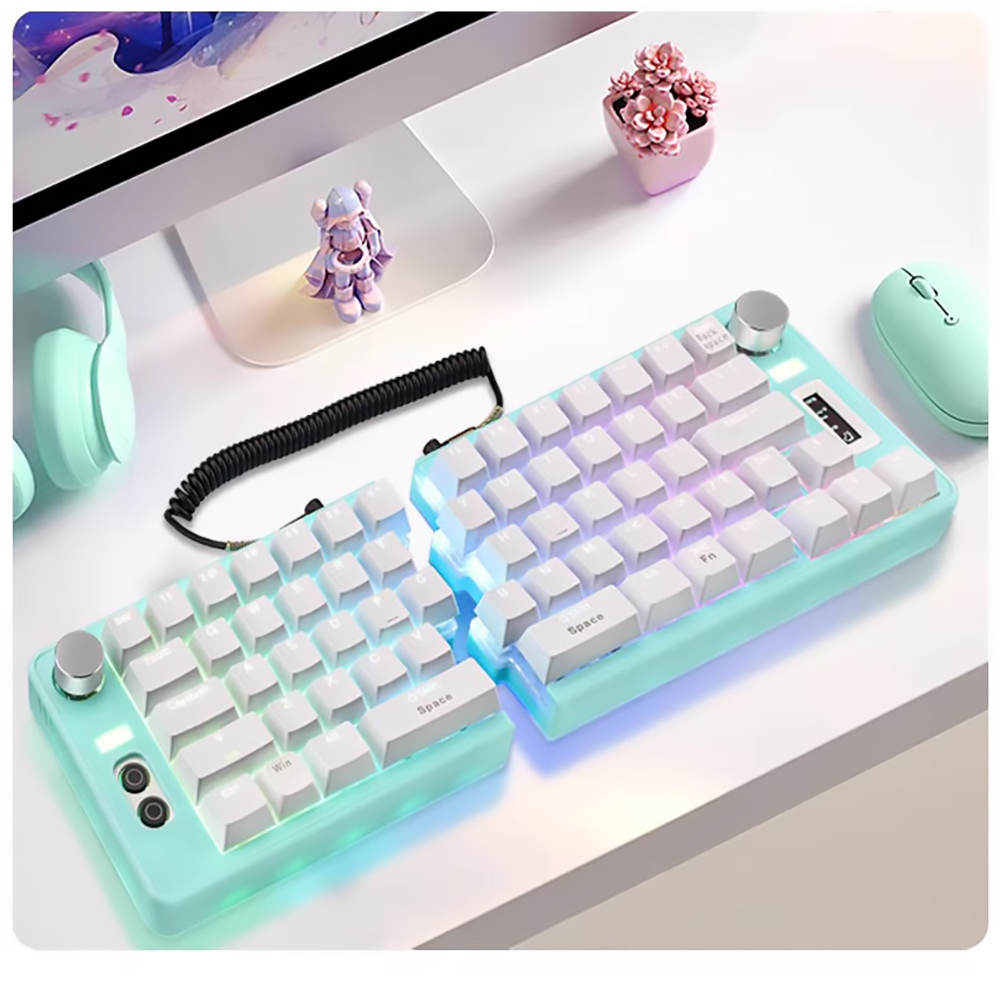 Programmable Ergonomic Split K - Gaming Keyboard 1 Hand recension och pris
