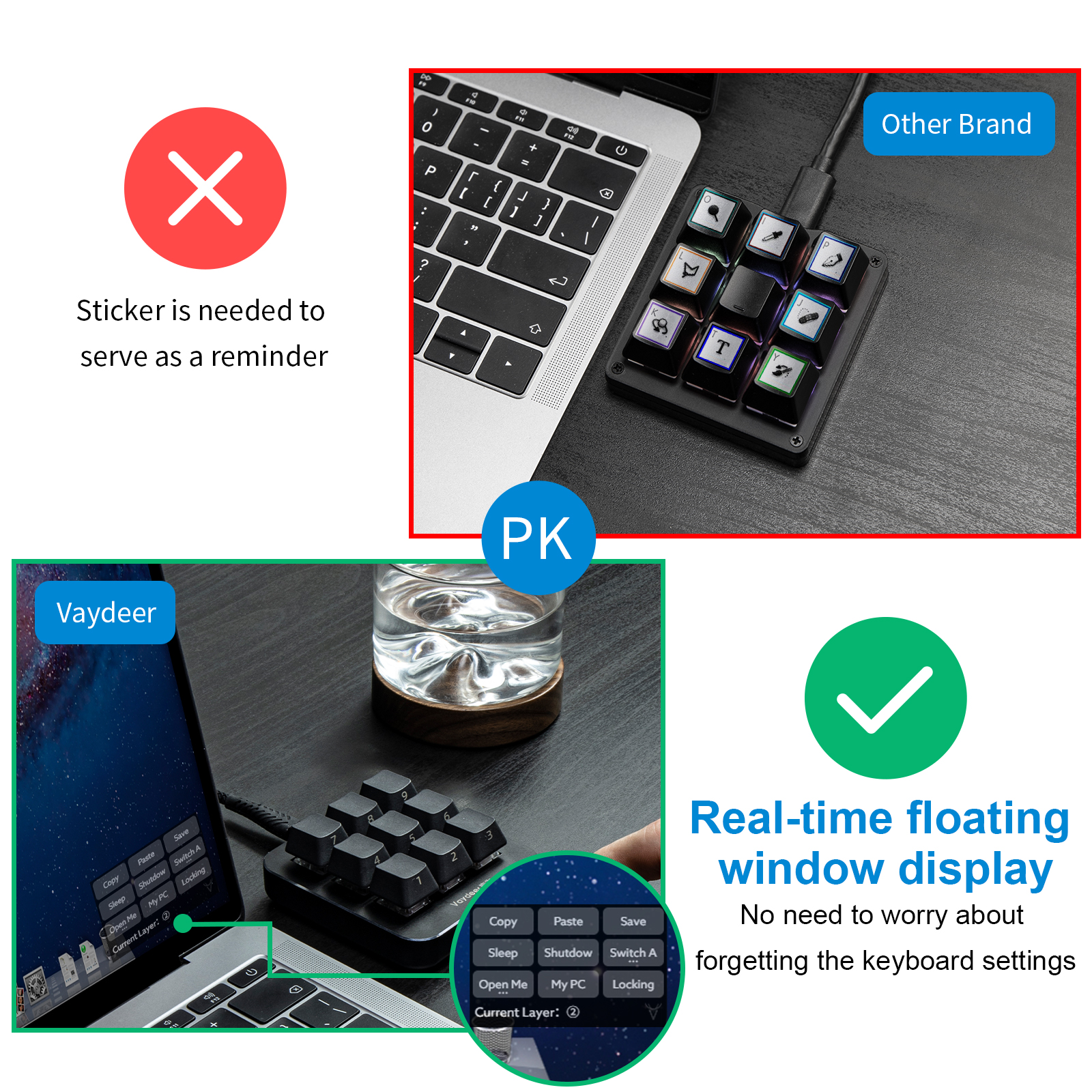 Multifunctional Keyboard with  - Gaming Keyboard Brand recension och pris