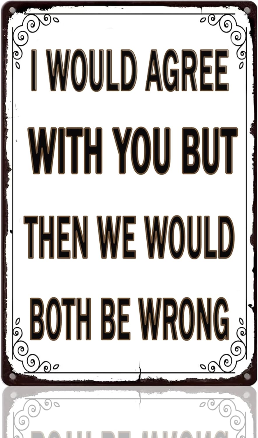Funny Garage Metal Sign For Ma - Brass Weight Plate recension och pris