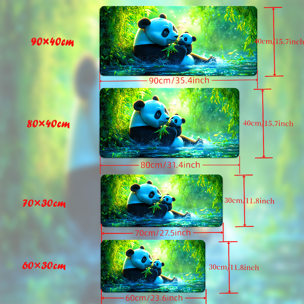 Brand Cute Cartoon Panda HD Pr - Gaming Keyboard Brand recension och pris