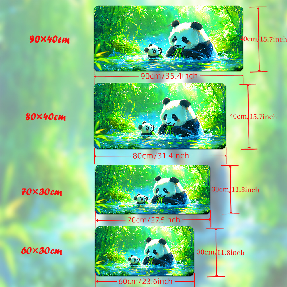 Brand Cute Cartoon Panda HD Pr - Gaming Keyboard Brand recension och pris