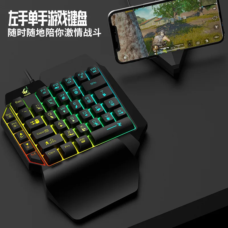 K15 one-handed keyboard Gun Go - Gaming Keyboard Ebay recension och pris