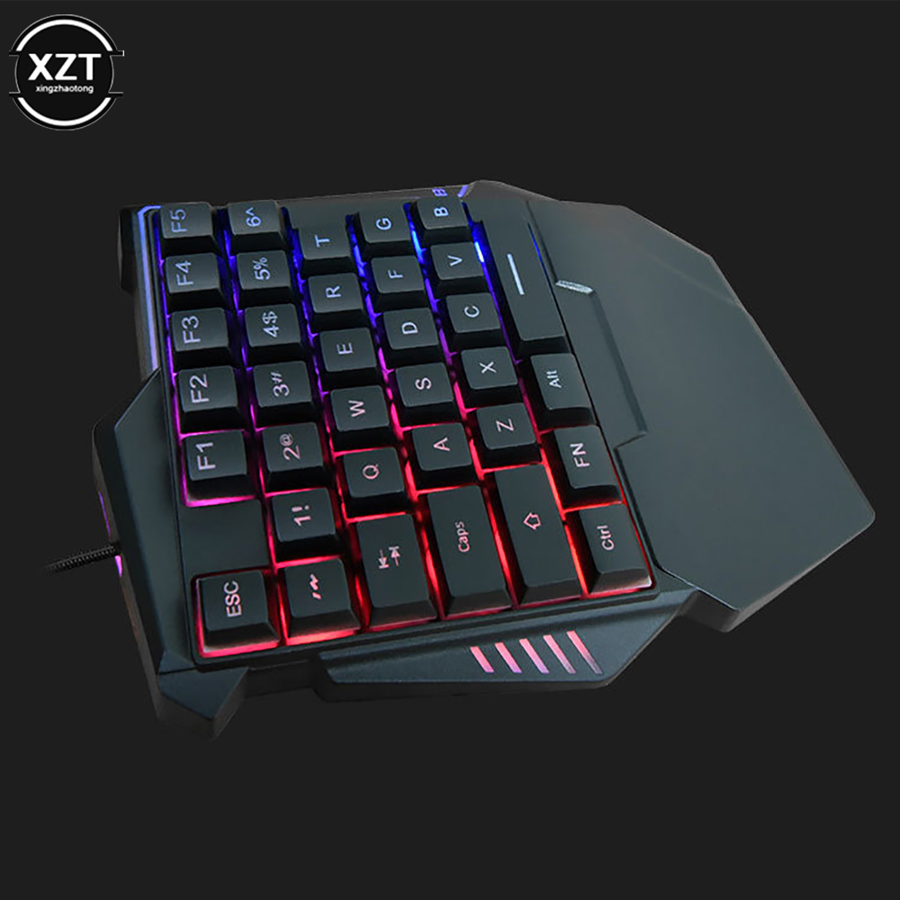 USB One-handed Keyboard Gaming - Gaming Keyboard 1 Hand recension och pris