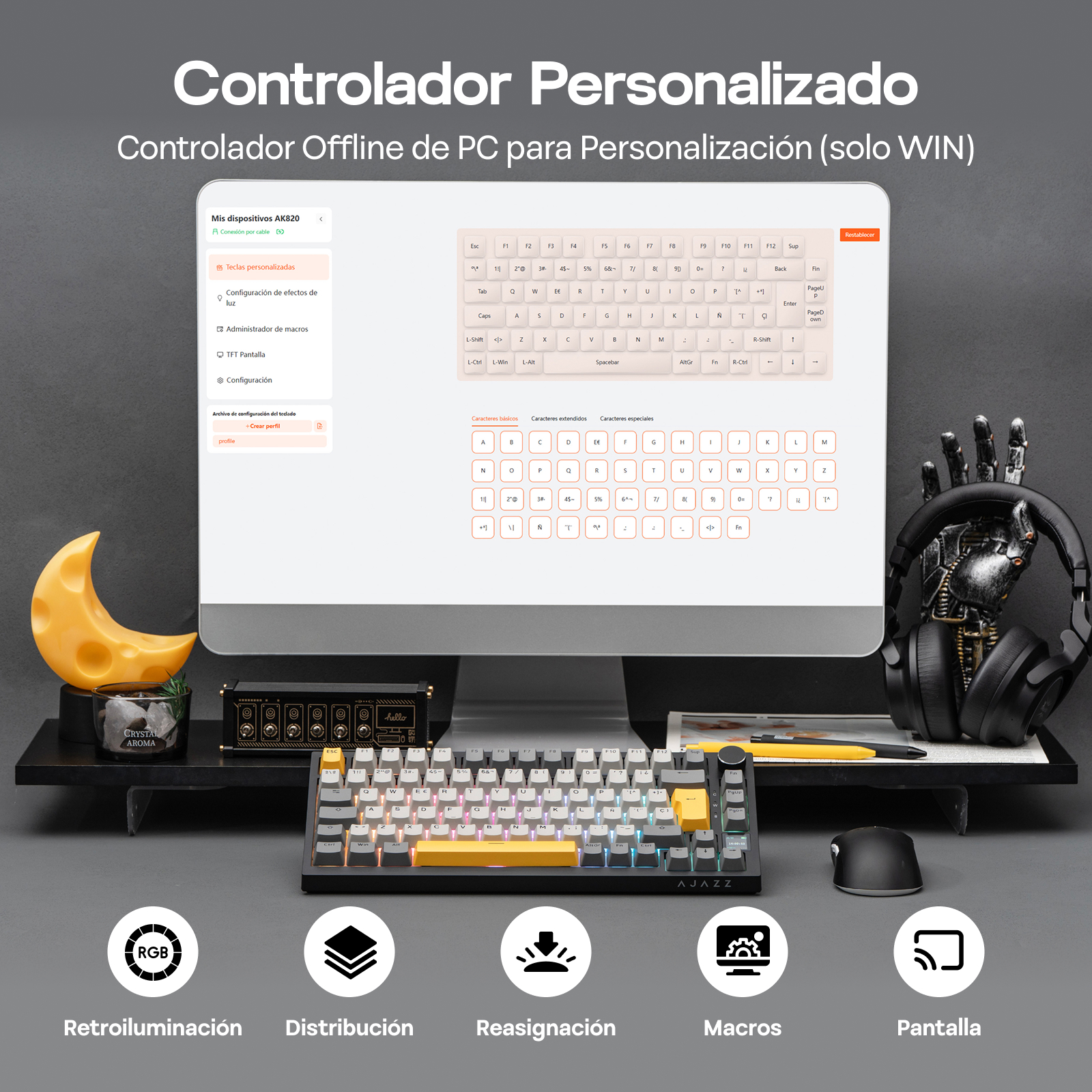 ISO-ES Layout EPOMAKER X AJAZZ - Gaming Keyboard Hall Effect recension och pris