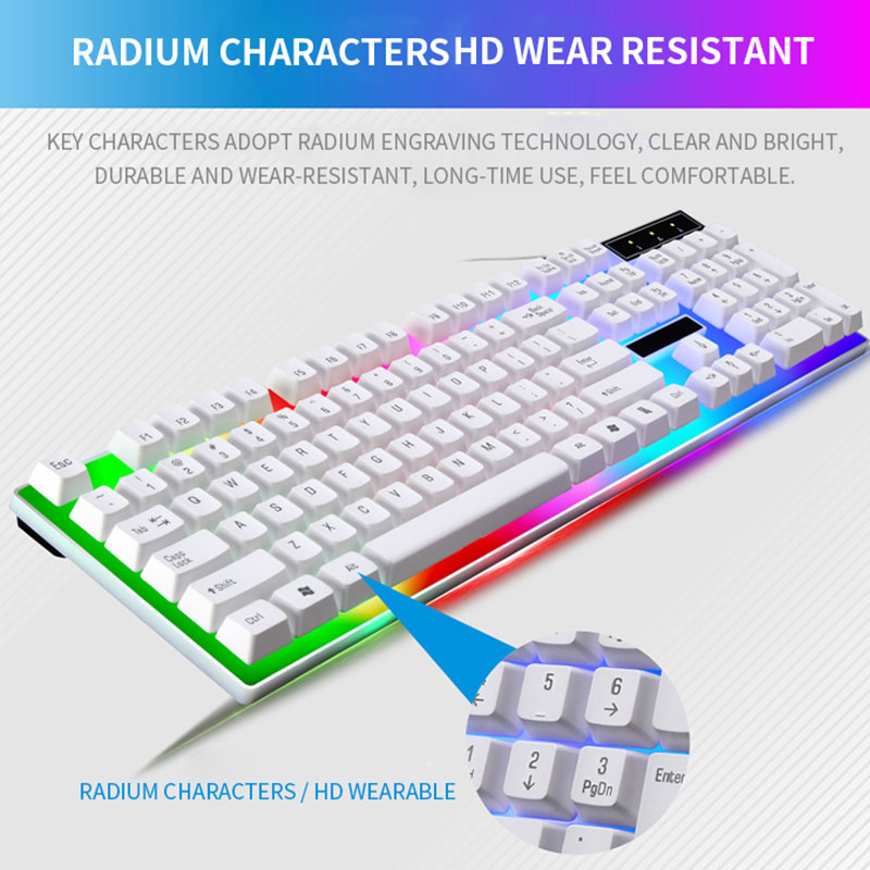 RGB Gaming Keyboard Gamer Keyb - Gaming Keyboard Brand recension och pris