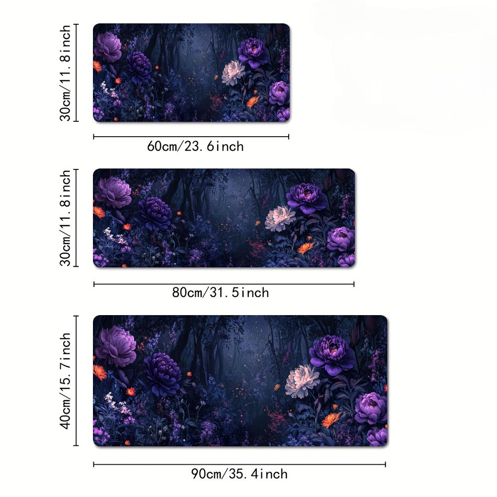 Mysterious Peony Pattern Desig - Gaming Keyboard Brand recension och pris