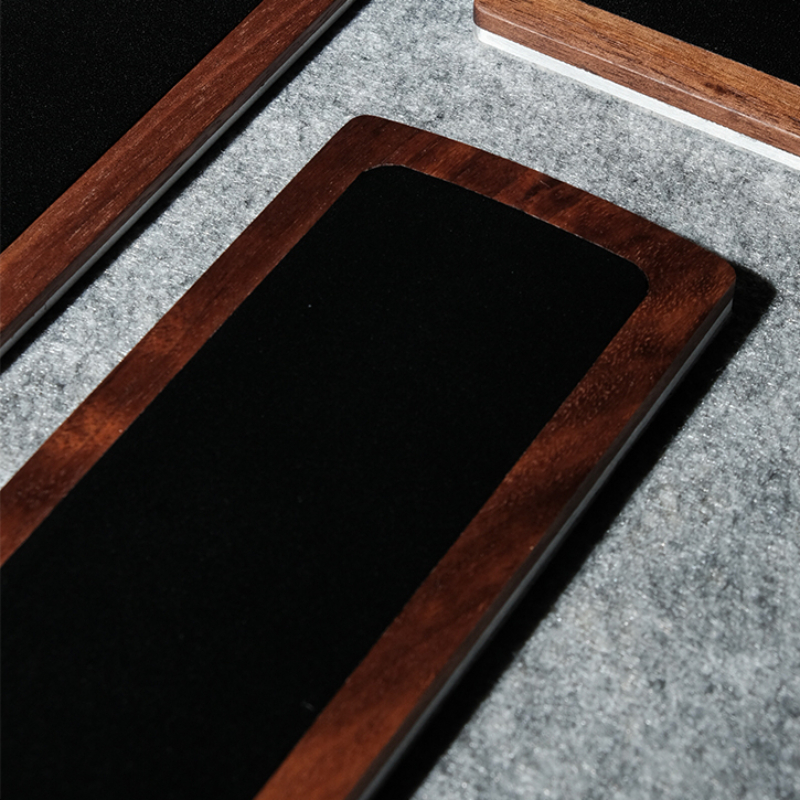 Woody Cowhide Palm Rest for Me - Gaming Keyboard Ergonomic recension och pris