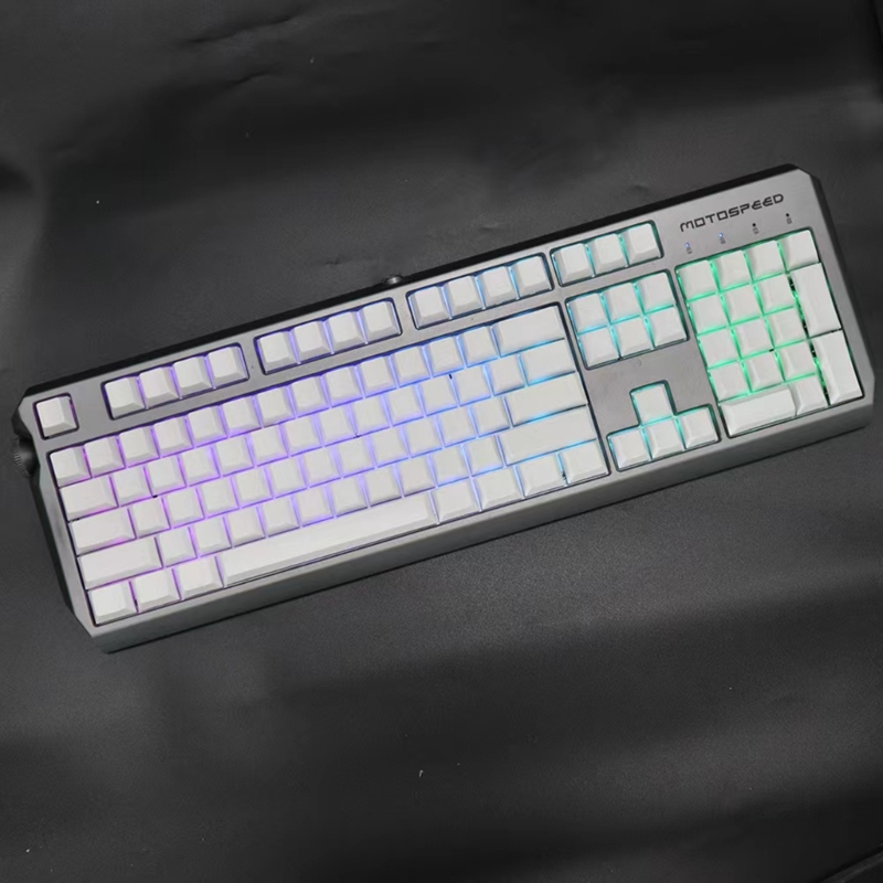 108 PBT Blank Keycaps Cherry O - Gaming Keyboard Noise recension och pris