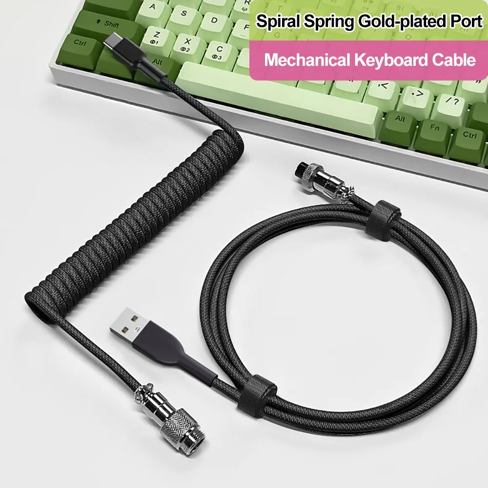 Aviator Coiled Keyboard Cable, - Gaming Keyboard Types recension och pris