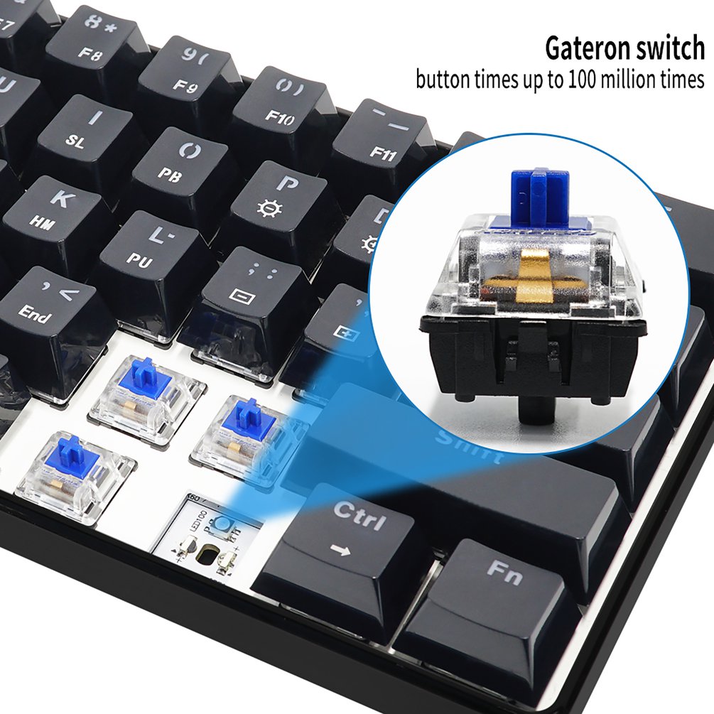 SKYLOONG GK61 Mini Portable 60 - Gaming Keyboard Brand recension och pris