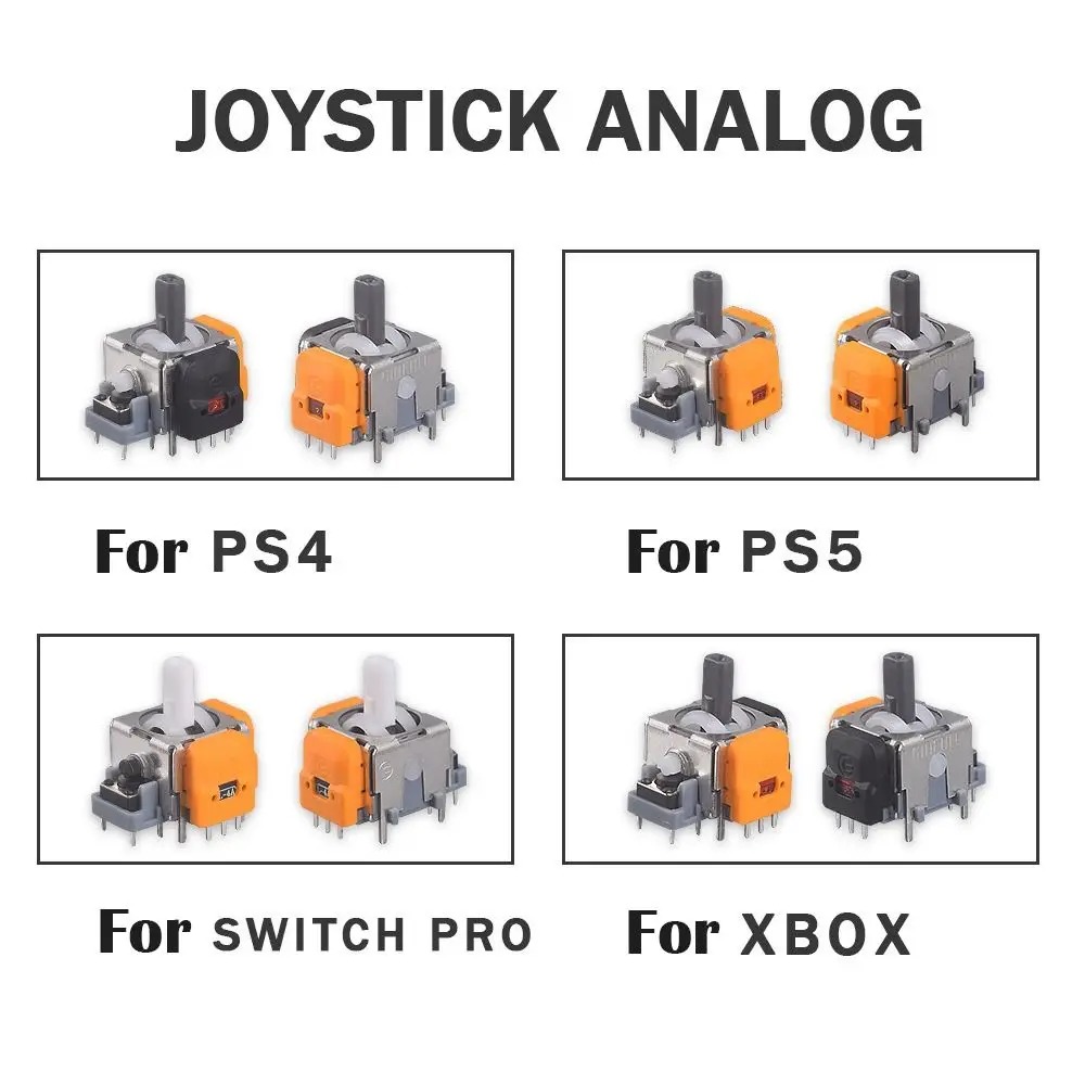 10Pcs 3D Hall Effect Joystick  - Gaming Keyboard Hall Effect recension och pris