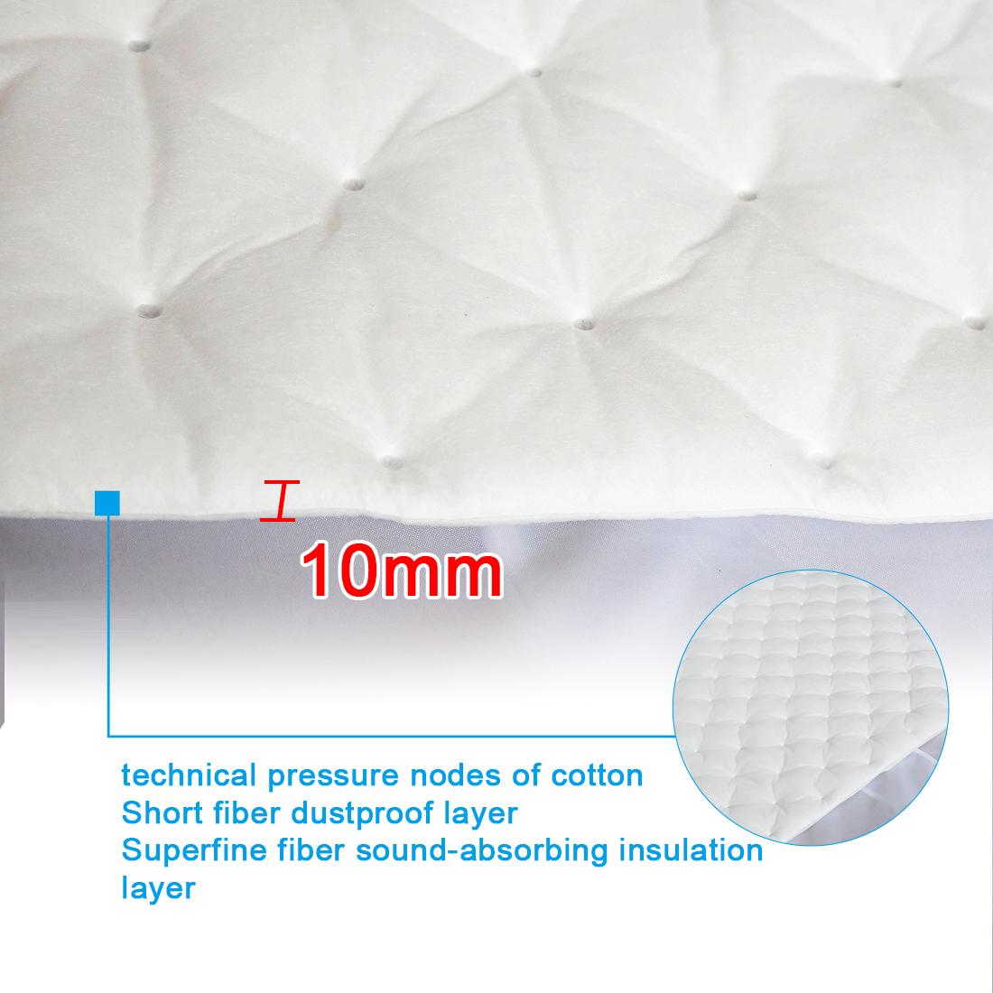Uxcell 50x80cm Car Audio Stere - Foam Dampener Sheet recension och pris