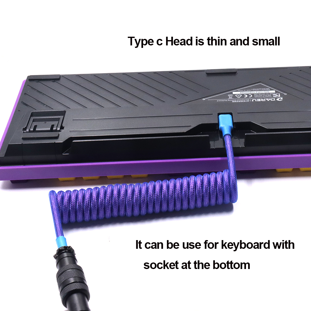 LANO Custom Paracord Coiled Me - Gaming Keyboard Types recension och pris