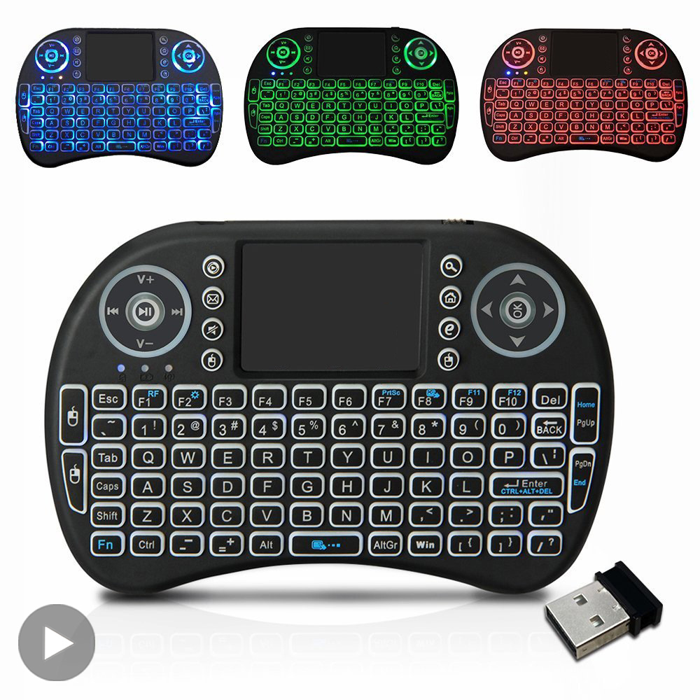 Backlit Mini Wireless Keyboard - Gaming Keyboard Brand recension och pris