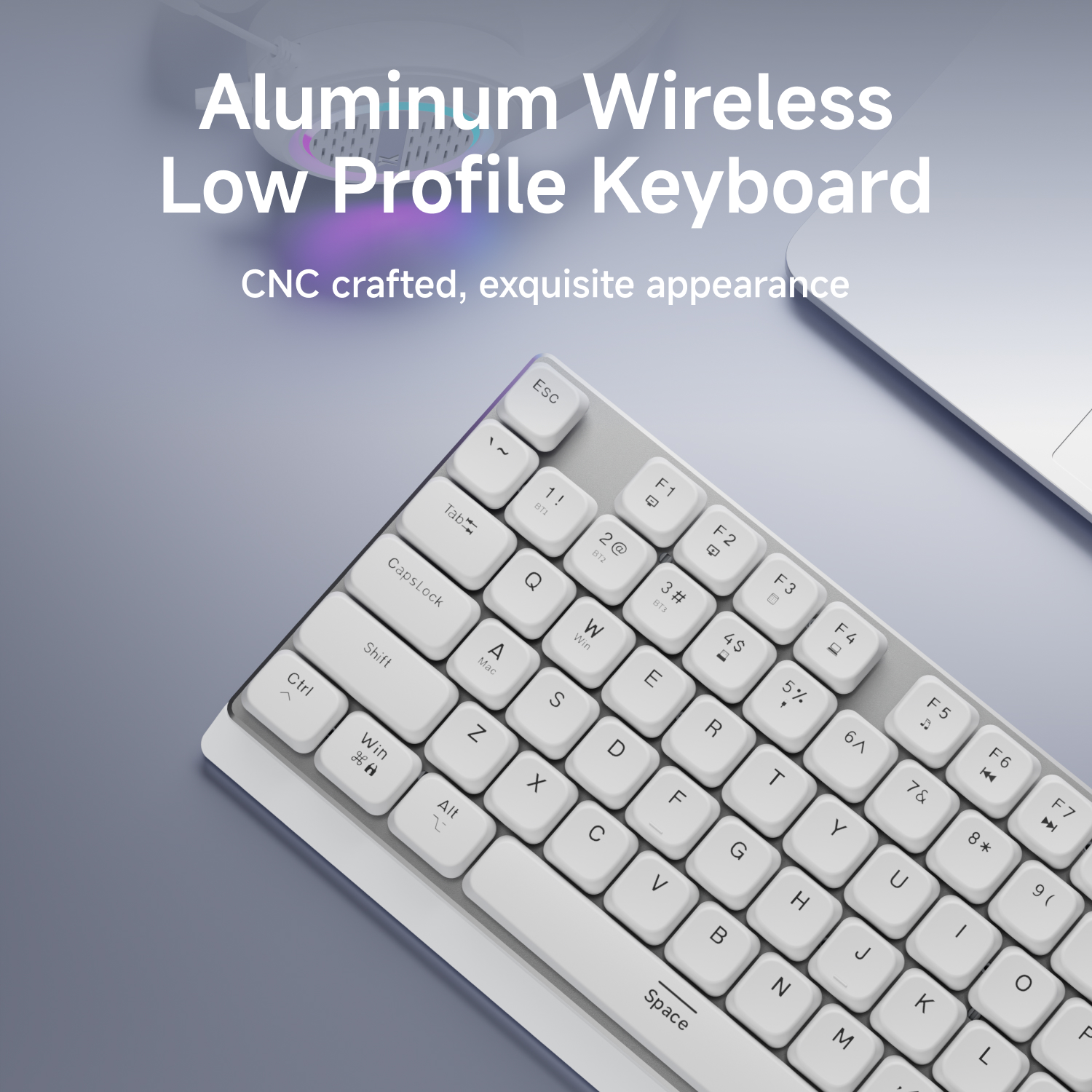 EWEADN Wireless Low-Profile Me - Gaming Keyboard Esports recension och pris