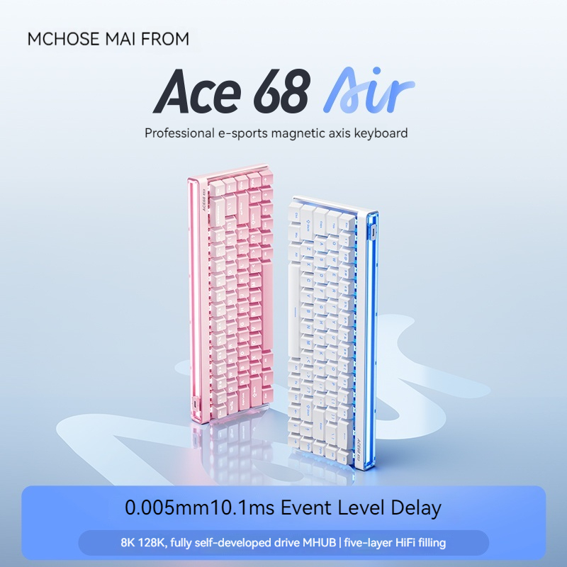 Mchose Ace68 Air Magnetic Axis - Gaming Keyboard Esports recension och pris